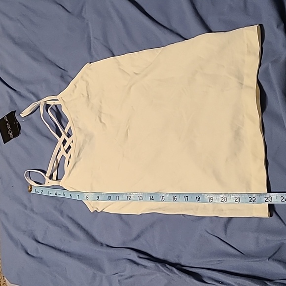Energie Juniors women's cream medium cami top NWT - Picture 7 of 8